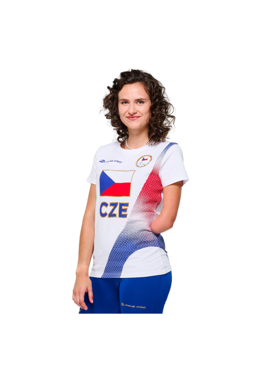 Olympijská kolekce Česká republika - REPOSA Dámské triko z olympijské kolekce Francie 2024