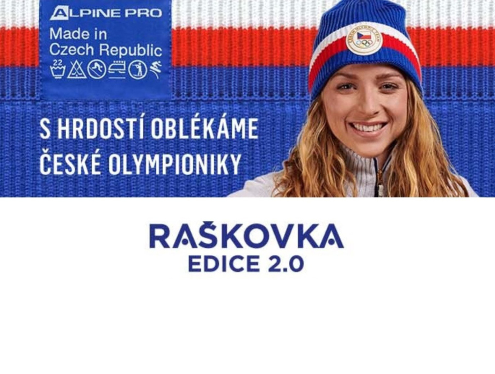 Legendární Raškovka je zpět! Čeští sportovci ji obléknou i na olympijské hry v Pekingu