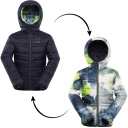 ALPINE PRO - DOUWO DĚTSKÁ OBOUSTRANNÁ BUNDA HI-THERM