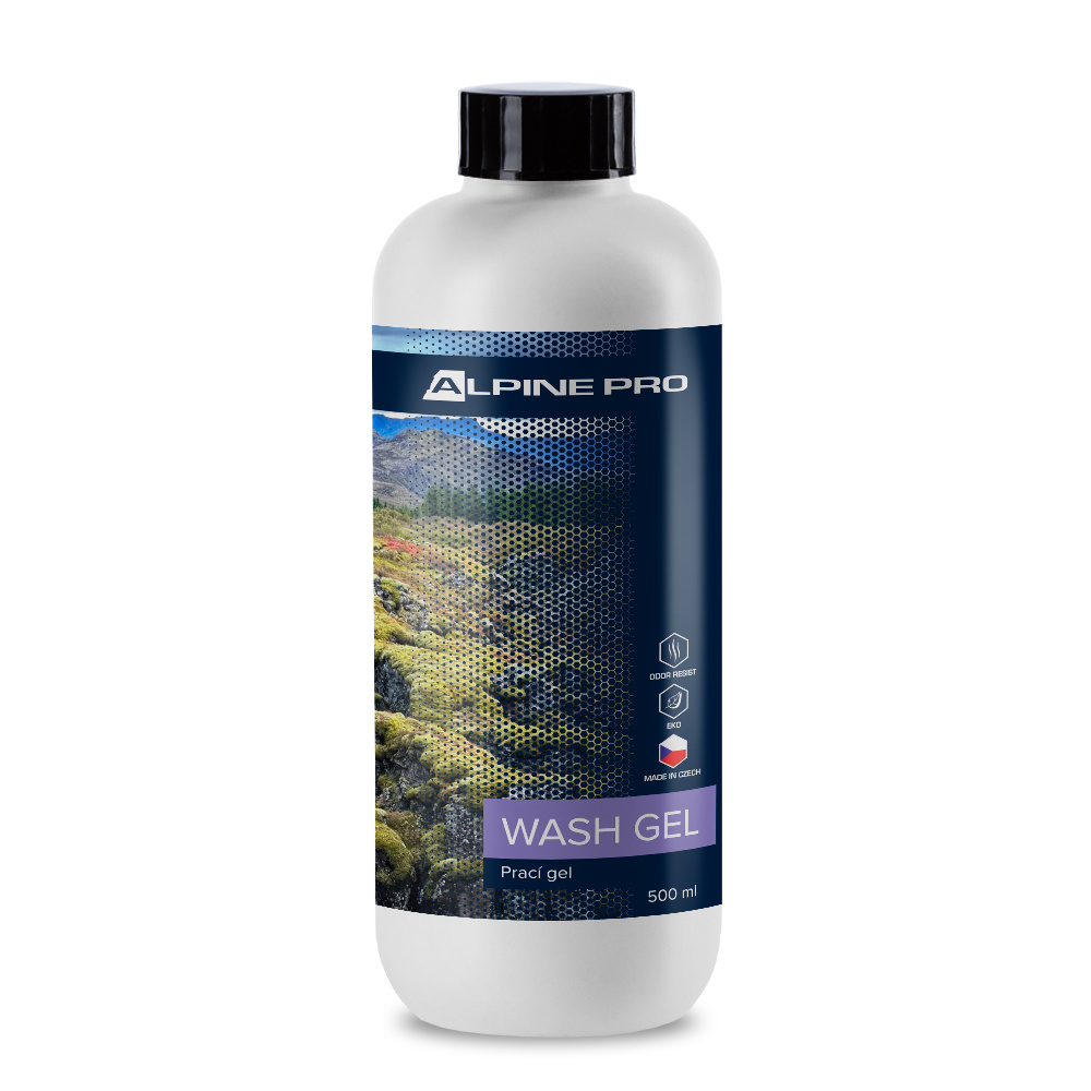 WASH GEL 500 ML PRACÍ GEL PRO OUDOOROVÉ A FUNKČNÍ OBLEČENÍ