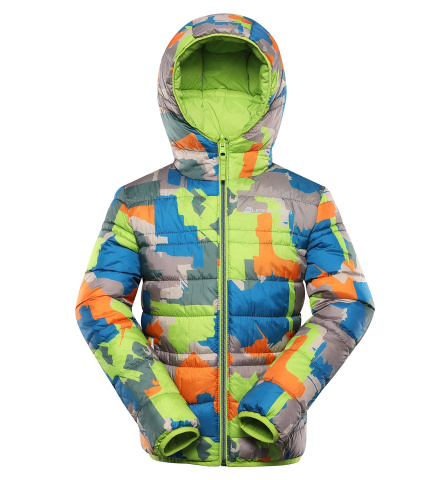 ALPINE PRO - DOUWO DĚTSKÁ OBOUSTRANNÁ BUNDA HI-THERM