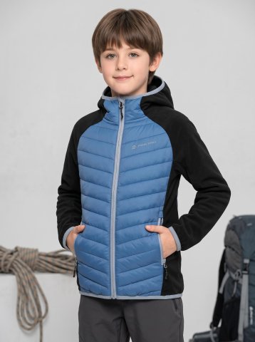 ALPINE PRO - NORNO DĚTSKÁ MIKINA S DWR ÚPRAVOU