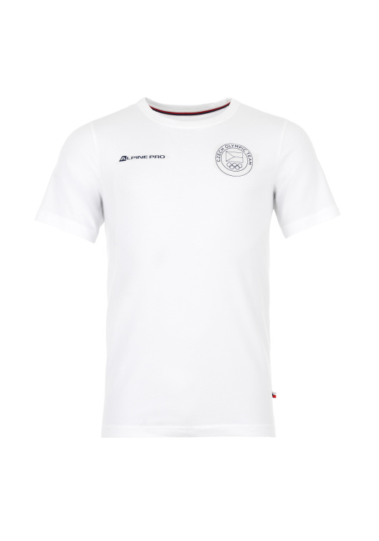 ALPINE PRO - MORELON Pánské bavlněné triko z olympijské kolekce