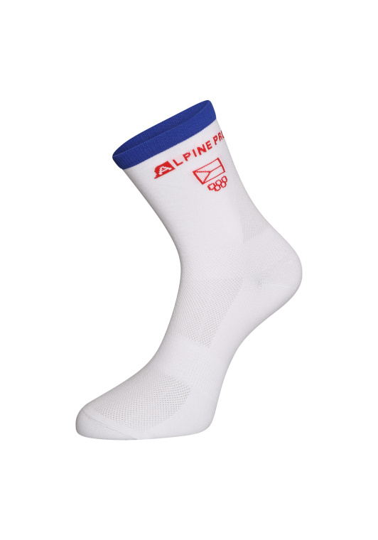 ALPINE PRO - 2 PUGNACITE Ponožky vysoké z olympijské kolekce 2 páry