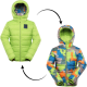 ALPINE PRO - DOUWO DĚTSKÁ OBOUSTRANNÁ BUNDA HI-THERM